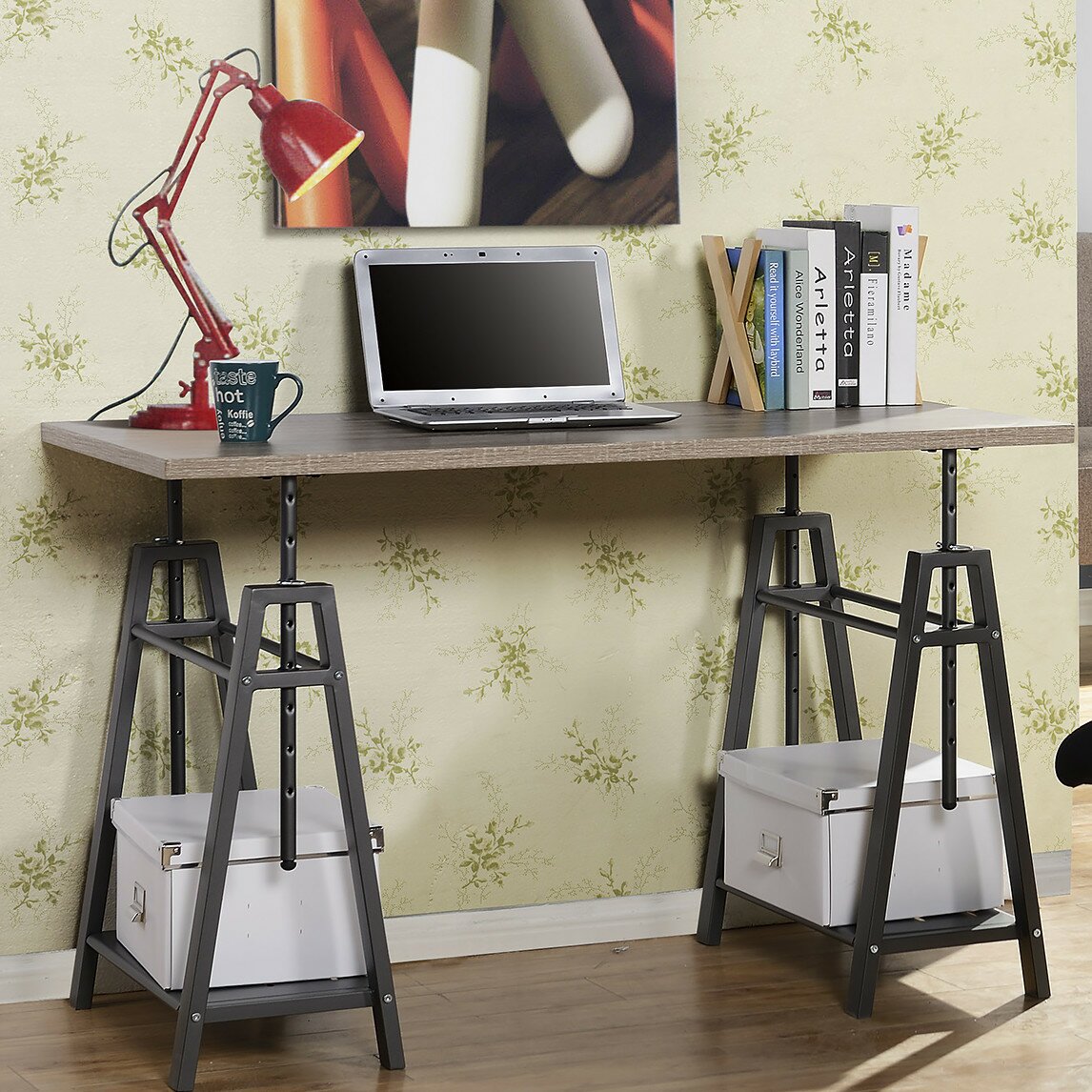 adjustable height desk for home