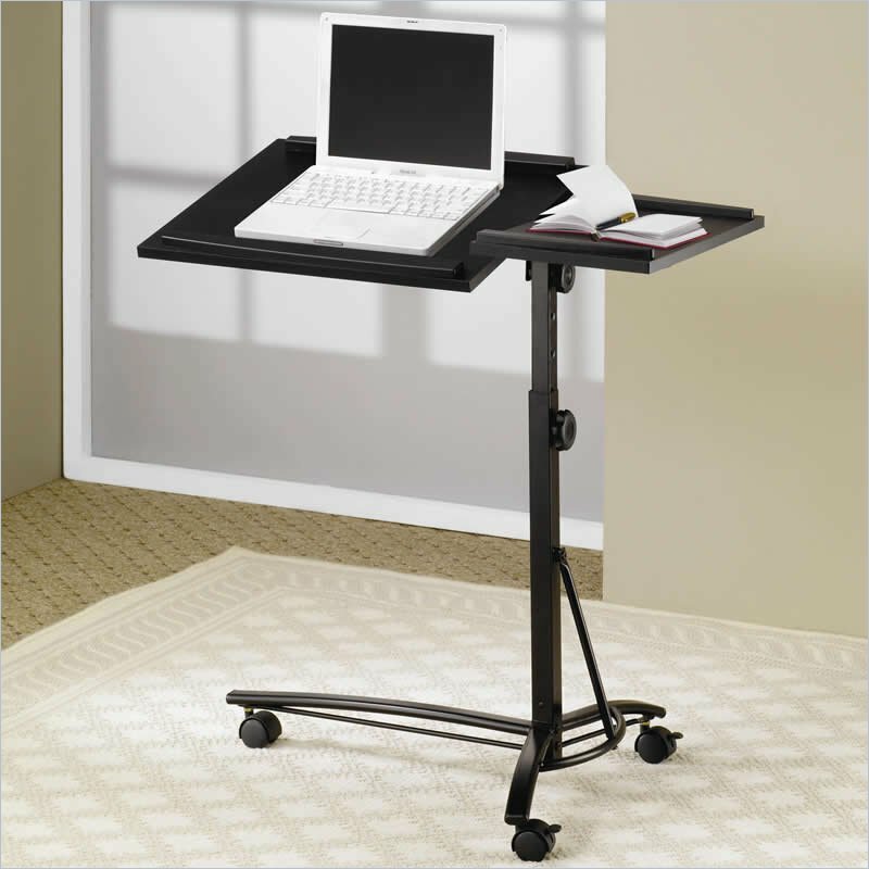 adjustable height mobile desk