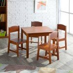 childrens table and chairs wooden