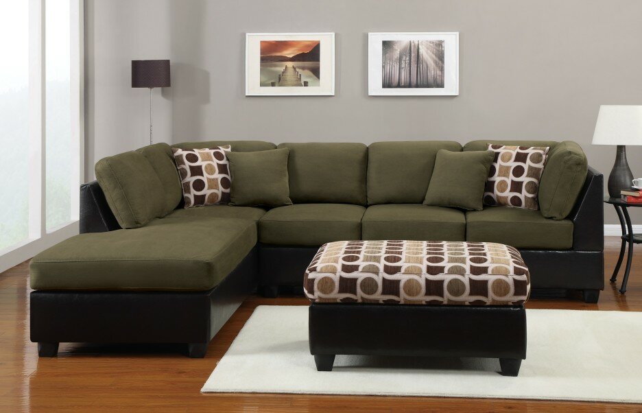extra small sectional sofa
