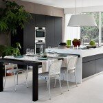 kitchen island table modern