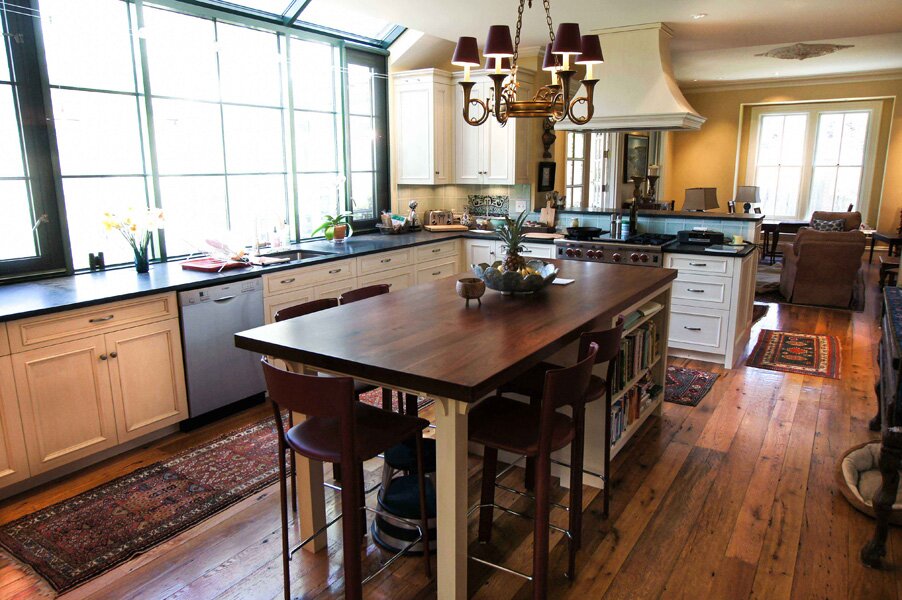 kitchen island table with seating