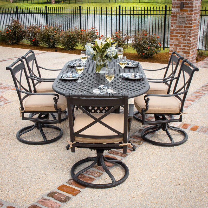 patio table oval