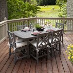 patio table with 6 chairs