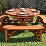 patio table with bench