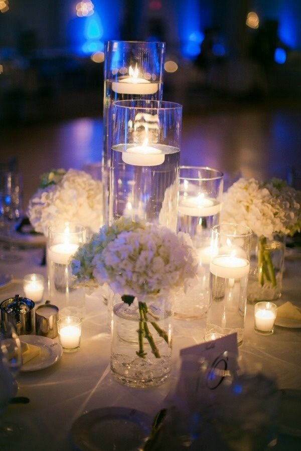 table centerpieces candles