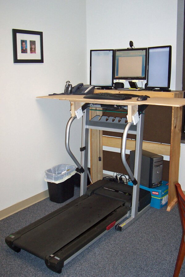 treadmill desk images
